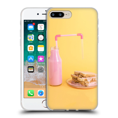 Pepino De Mar Foods Sandwich 2 Soft Gel Case for Apple iPhone 7 Plus / iPhone 8 Plus