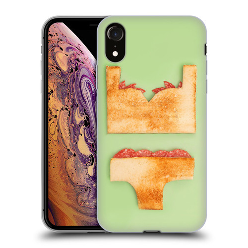 Pepino De Mar Foods Sandwich Soft Gel Case for Apple iPhone XR