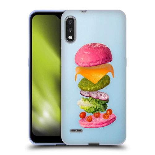 Pepino De Mar Foods Burger 2 Soft Gel Case for LG K22