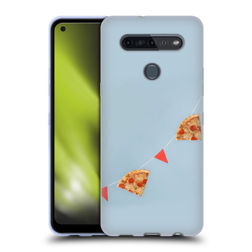 Pepino De Mar Foods Pizza Soft Gel Case for LG K51S