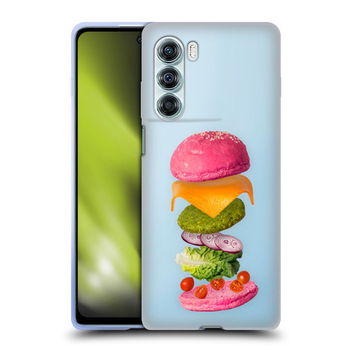 Pepino De Mar Foods Burger 2 Soft Gel Case for Motorola Edge S30 / Moto G200 5G