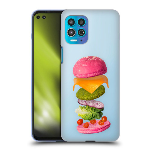 Pepino De Mar Foods Burger 2 Soft Gel Case for Motorola Moto G100