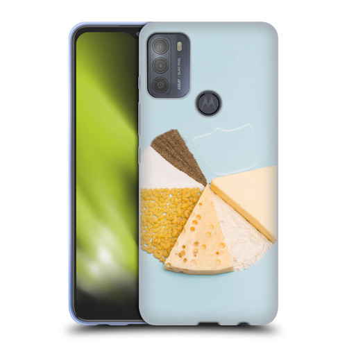 Pepino De Mar Foods Pie Soft Gel Case for Motorola Moto G50