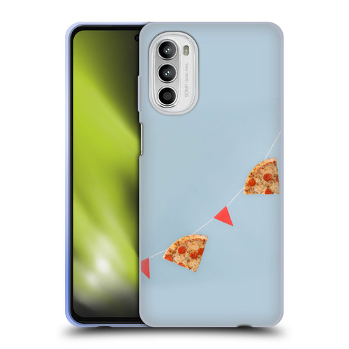 Pepino De Mar Foods Pizza Soft Gel Case for Motorola Moto G52