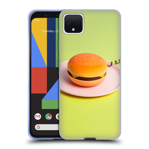 Pepino De Mar Foods Burger Soft Gel Case for Google Pixel 4 XL