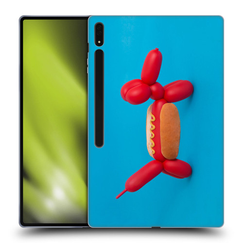 Pepino De Mar Foods Hotdog Soft Gel Case for Samsung Galaxy Tab S8 Ultra