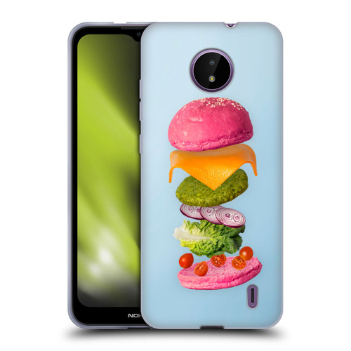 Pepino De Mar Foods Burger 2 Soft Gel Case for Nokia C10 / C20