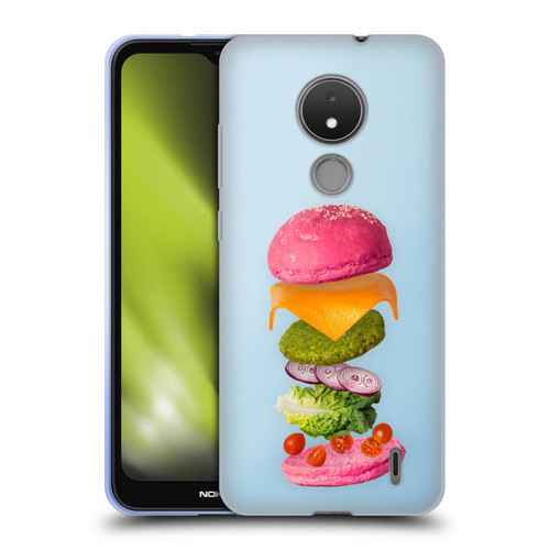 Pepino De Mar Foods Burger 2 Soft Gel Case for Nokia C21