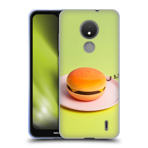 Pepino De Mar Foods Burger Soft Gel Case for Nokia C21