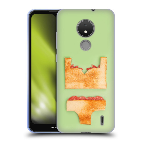 Pepino De Mar Foods Sandwich Soft Gel Case for Nokia C21