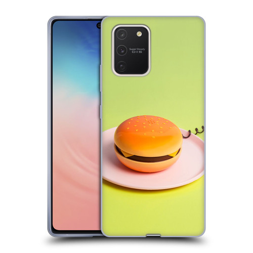 Pepino De Mar Foods Burger Soft Gel Case for Samsung Galaxy S10 Lite