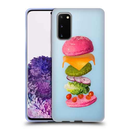 Pepino De Mar Foods Burger 2 Soft Gel Case for Samsung Galaxy S20 / S20 5G