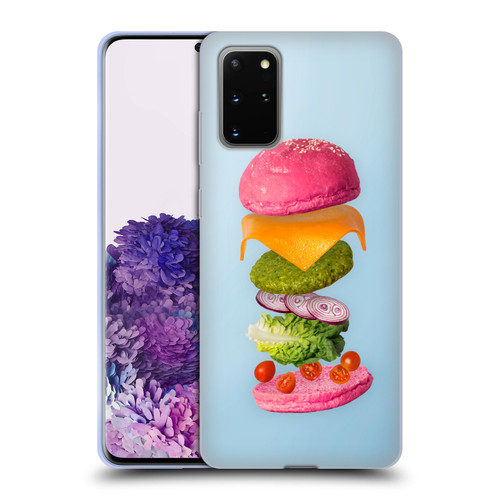 Pepino De Mar Foods Burger 2 Soft Gel Case for Samsung Galaxy S20+ / S20+ 5G