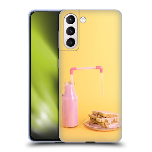Pepino De Mar Foods Sandwich 2 Soft Gel Case for Samsung Galaxy S21+ 5G
