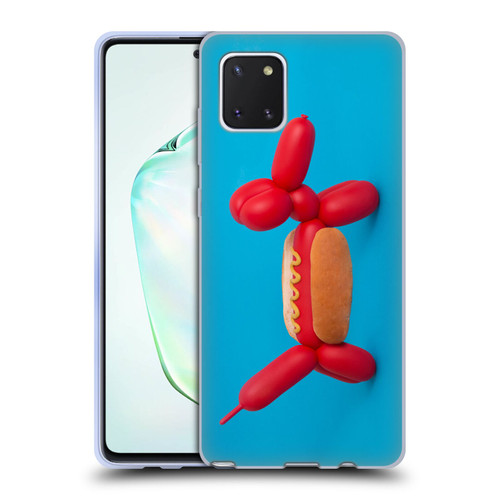 Pepino De Mar Foods Hotdog Soft Gel Case for Samsung Galaxy Note10 Lite