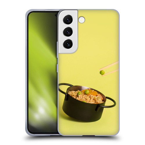 Pepino De Mar Foods Fried Rice Soft Gel Case for Samsung Galaxy S22 5G