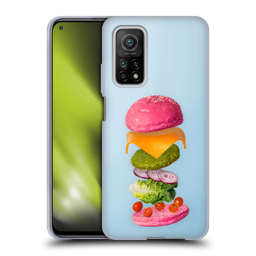 Pepino De Mar Foods Burger 2 Soft Gel Case for Xiaomi Mi 10T 5G