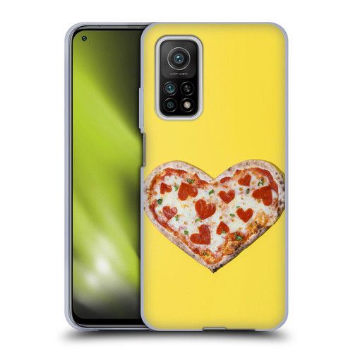 Pepino De Mar Foods Heart Pizza Soft Gel Case for Xiaomi Mi 10T 5G