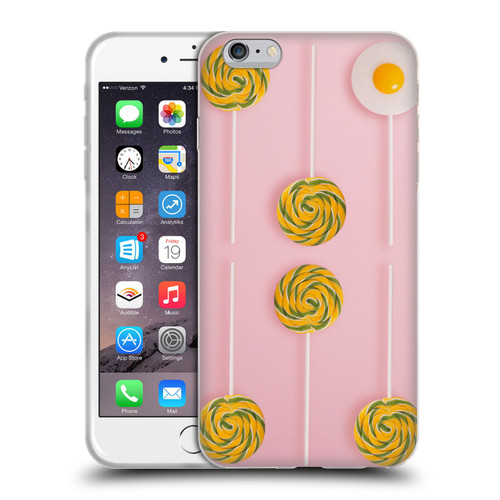 Pepino De Mar Patterns 2 Lollipop Soft Gel Case for Apple iPhone 6 Plus / iPhone 6s Plus