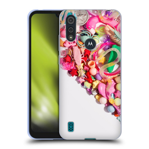 Pepino De Mar Patterns 2 Toy Soft Gel Case for Motorola Moto E6s (2020)