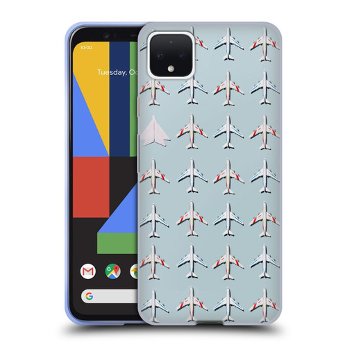 Pepino De Mar Patterns 2 Airplane Soft Gel Case for Google Pixel 4 XL