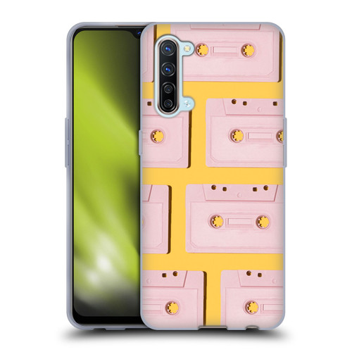 Pepino De Mar Patterns 2 Cassette Tape Soft Gel Case for OPPO Find X2 Lite 5G