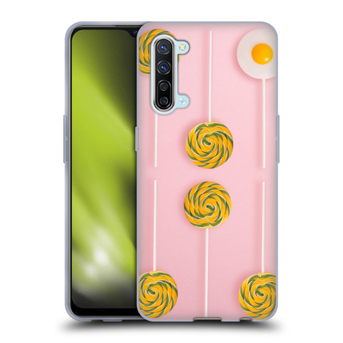 Pepino De Mar Patterns 2 Lollipop Soft Gel Case for OPPO Find X2 Lite 5G