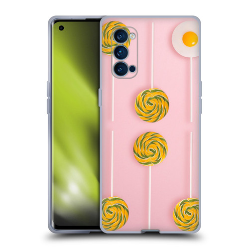 Pepino De Mar Patterns 2 Lollipop Soft Gel Case for OPPO Reno 4 Pro 5G