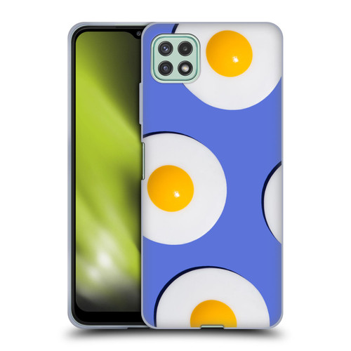 Pepino De Mar Patterns 2 Egg Soft Gel Case for Samsung Galaxy A22 5G / F42 5G (2021)