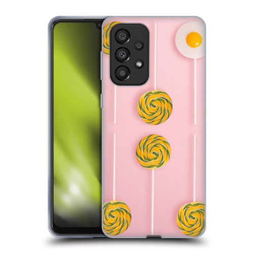 Pepino De Mar Patterns 2 Lollipop Soft Gel Case for Samsung Galaxy A33 5G (2022)