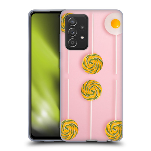 Pepino De Mar Patterns 2 Lollipop Soft Gel Case for Samsung Galaxy A52 / A52s / 5G (2021)