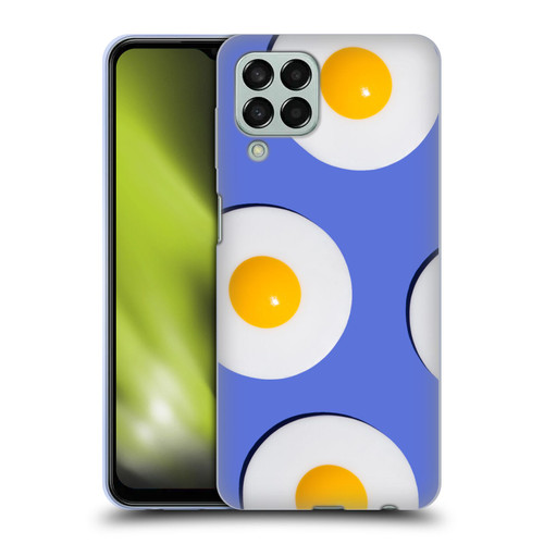 Pepino De Mar Patterns 2 Egg Soft Gel Case for Samsung Galaxy M33 (2022)