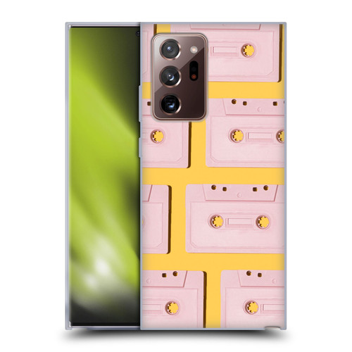 Pepino De Mar Patterns 2 Cassette Tape Soft Gel Case for Samsung Galaxy Note20 Ultra / 5G