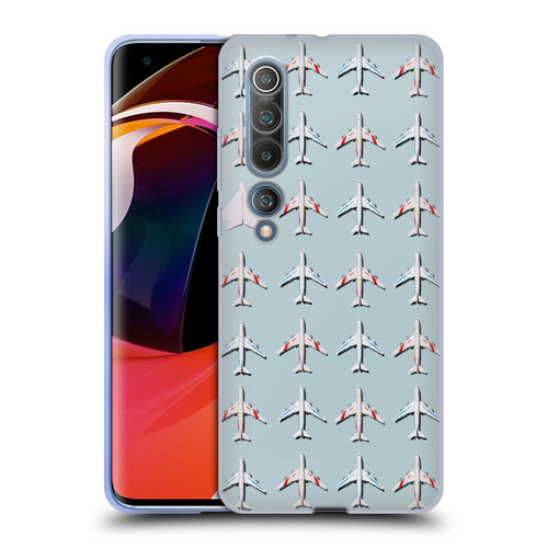 Pepino De Mar Patterns 2 Airplane Soft Gel Case for Xiaomi Mi 10 5G / Mi 10 Pro 5G