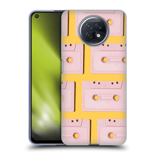Pepino De Mar Patterns 2 Cassette Tape Soft Gel Case for Xiaomi Redmi Note 9T 5G