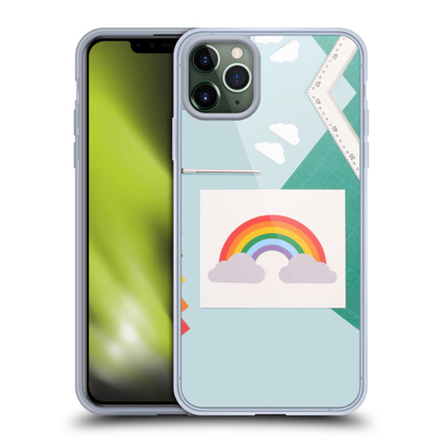 Pepino De Mar Rainbow Art Soft Gel Case for Apple iPhone 11 Pro Max