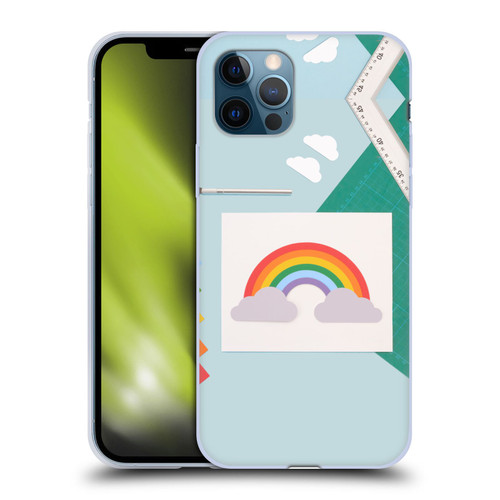 Pepino De Mar Rainbow Art Soft Gel Case for Apple iPhone 12 / iPhone 12 Pro