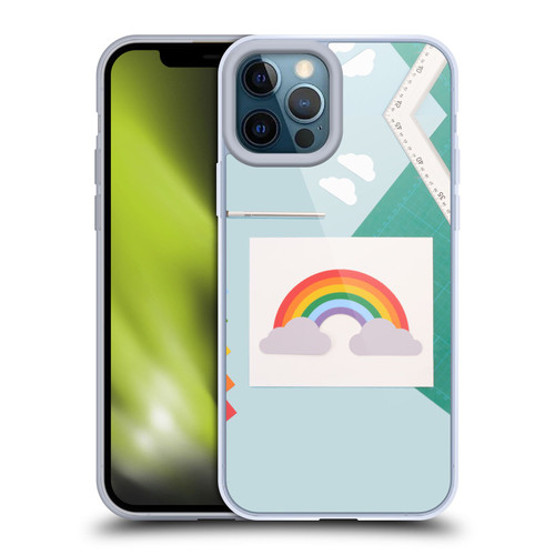 Pepino De Mar Rainbow Art Soft Gel Case for Apple iPhone 12 Pro Max
