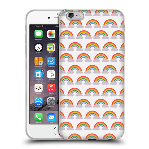 Pepino De Mar Rainbow Pattern Soft Gel Case for Apple iPhone 6 Plus / iPhone 6s Plus