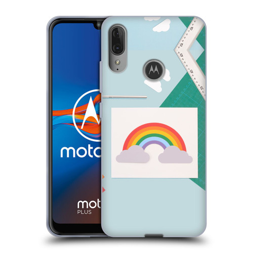 Pepino De Mar Rainbow Art Soft Gel Case for Motorola Moto E6 Plus