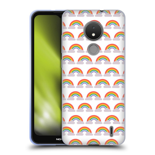 Pepino De Mar Rainbow Pattern Soft Gel Case for Nokia C21