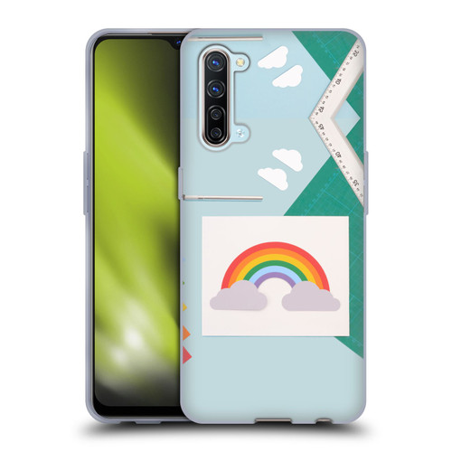 Pepino De Mar Rainbow Art Soft Gel Case for OPPO Find X2 Lite 5G