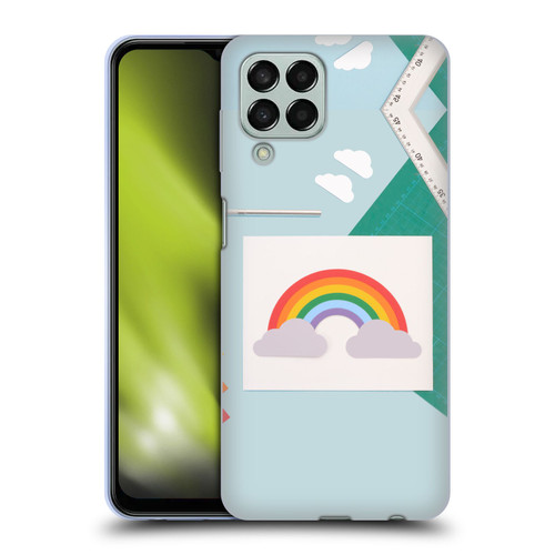Pepino De Mar Rainbow Art Soft Gel Case for Samsung Galaxy M33 (2022)