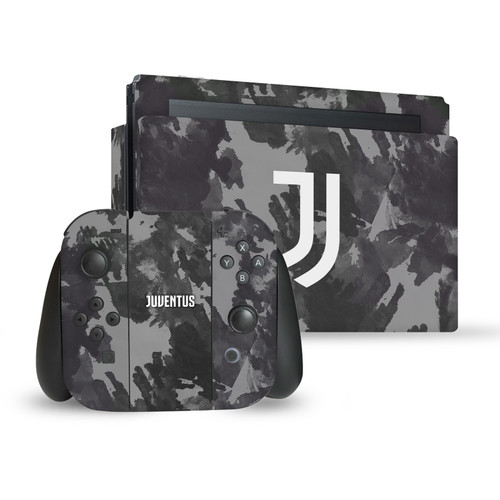 Juventus Football Club Art Monochrome Splatter Vinyl Sticker Skin Decal Cover for Nintendo Switch Bundle