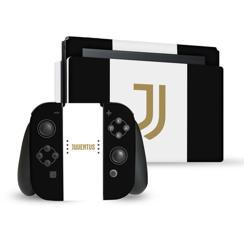 Juventus Football Club Art Black Stripes Vinyl Sticker Skin Decal Cover for Nintendo Switch Bundle
