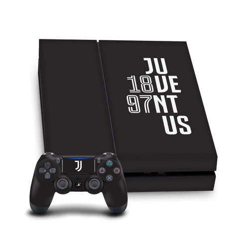 Juventus Football Club Art Typography Vinyl Sticker Skin Decal Cover for Sony PS4 Console & Controller