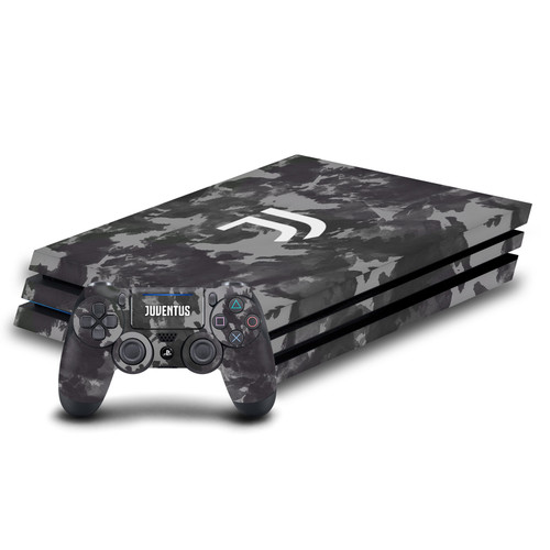 Juventus Football Club Art Monochrome Splatter Vinyl Sticker Skin Decal Cover for Sony PS4 Pro Bundle