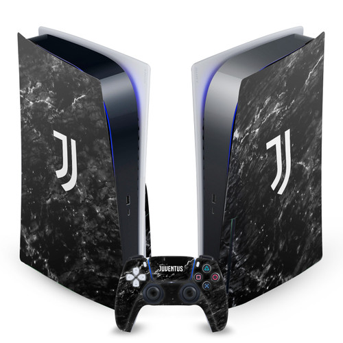 Juventus Football Club Art Black Marble Vinyl Sticker Skin Decal Cover for Sony PS5 Disc Edition Bundle