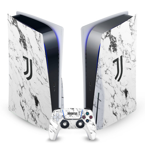 Juventus Football Club Art White Marble Vinyl Sticker Skin Decal Cover for Sony PS5 Disc Edition Bundle