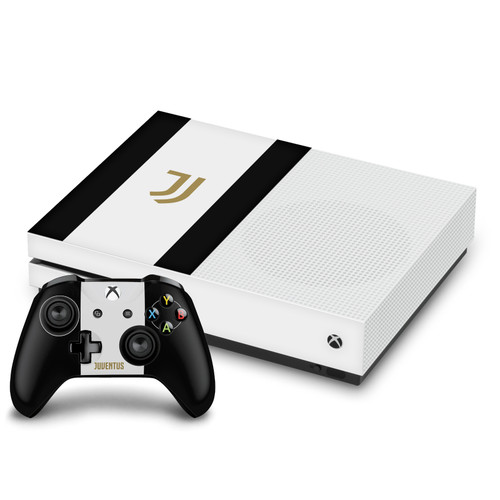 Juventus Football Club Art Black Stripes Vinyl Sticker Skin Decal Cover for Microsoft One S Console & Controller
